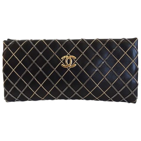 chanel clutches uk|Chanel clutch with hand strap.